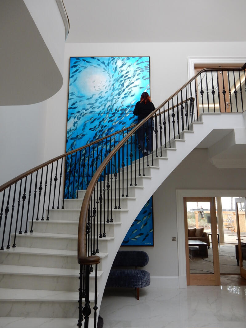 5 metres below (private collector) 5 metres below (private collector)